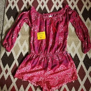 O'Neill longsleeve/shorts romper BOHO